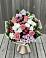 Букет цветов из: Альстромерии, Гвоздики, Розы и Хризантемы в Октябрьском Ульяновской области