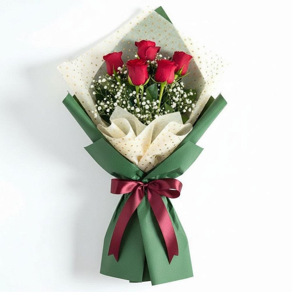 Букет цветов из: Розы в Октябрьском Ульяновской области