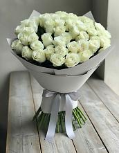 Букет 35 Белых роз #REPLACE_PRED# Октябрьском Ульяновской области