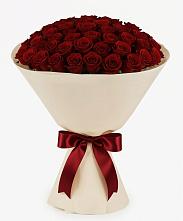 Букет 101 Бордовая роза Блэк Бакарра в Октябрьском Ульяновской области