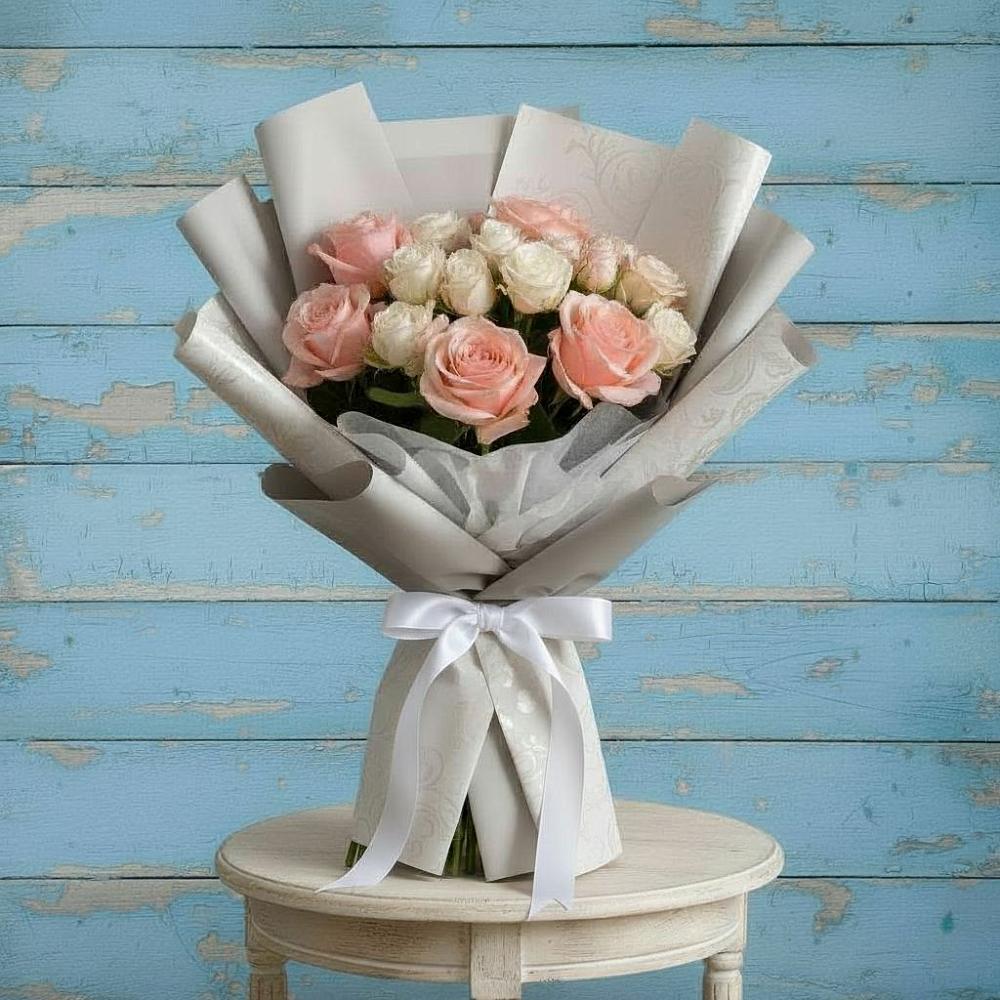 Букет цветов из: Розы в Октябрьском Ульяновской области