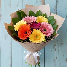 Букет цветов из:  Герберы в Октябрьском Ульяновской области