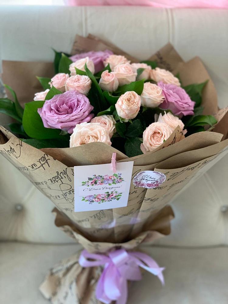 Букет цветов из: Розы в Октябрьском Ульяновской области