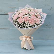 Букет цветов из:  Гвоздики в Октябрьском Ульяновской области