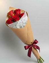 Букет цветов из:  Розы в Октябрьском Ульяновской области