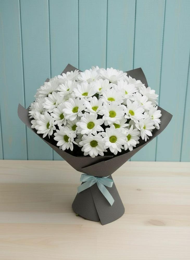 Букет цветов из: Хризантемы в Октябрьском Ульяновской области