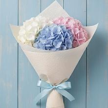 Букет цветов из:  Гортензия в Октябрьском Ульяновской области
