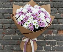 Букет цветов из:  Хризантемы в Октябрьском Ульяновской области