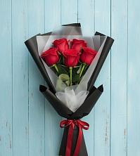 Букет цветов из:  Розы в Октябрьском Ульяновской области
