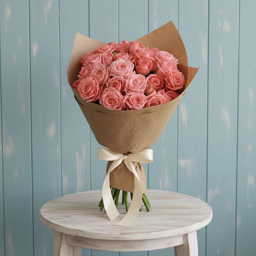 Букет цветов из: Розы в Октябрьском Ульяновской области