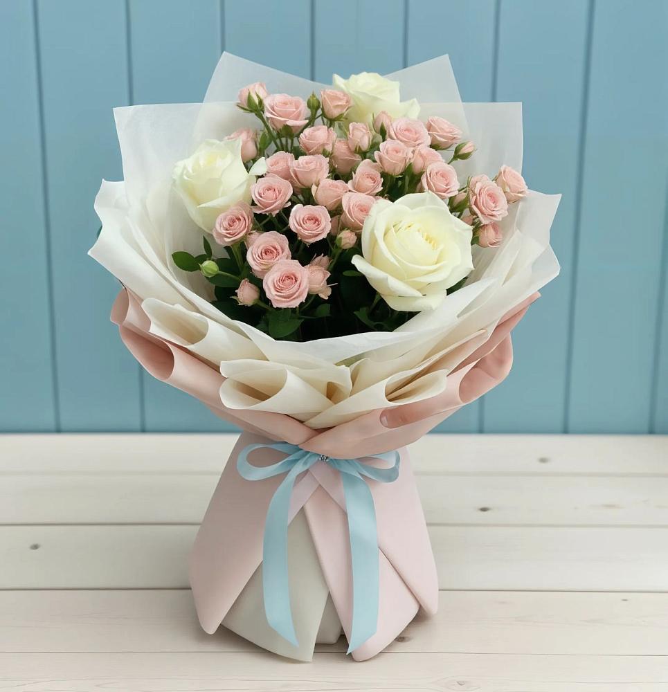 Букет цветов из: Розы в Октябрьском Ульяновской области