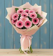 Букет цветов из:  Герберы в Октябрьском Ульяновской области